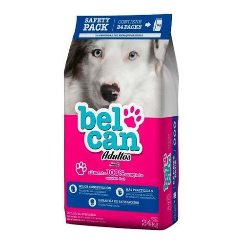 Alimento Vitalcan Belcan Perro Adulto Pack Ahorro X 24kg