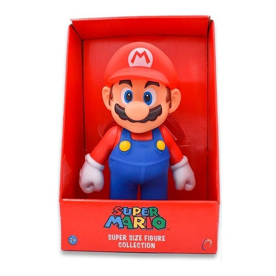 Figura De Mario. Super Mario Bros 19 Cms Coleccion Nintendo 