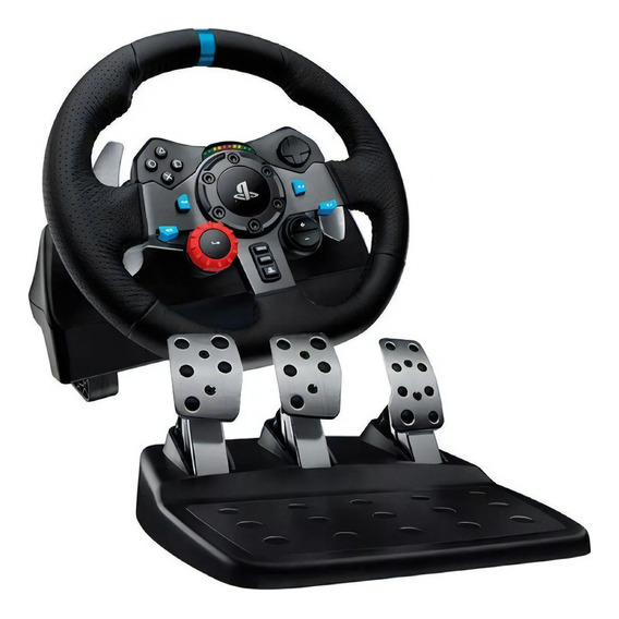 Volante Logitech G29 Gamer Pedalera Racing Ps4 Ps3 Pc Prm Color Negro