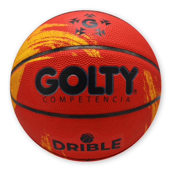 Balón De Baloncesto Golty Drible Competencia Caucho N7