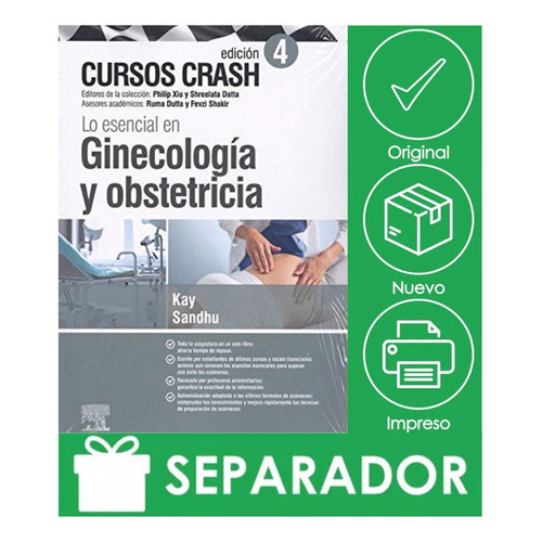 Kay. Lo Esencial En Ginecología Y Obstetricia. 4ed., De Kay.. Editorial Elsevier, Tapa Blanda, Edición 4ta En Español, 2020
