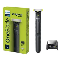 Barbeador e Aparador Elétrico Philips OneBlade com Pente 5 em 1, Sem Fio e À Prova D'Água - QP1425/10