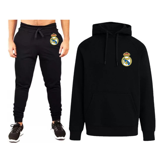 Conjunto Buzo + Pantalón Jogging - Real Madrid - Escudo