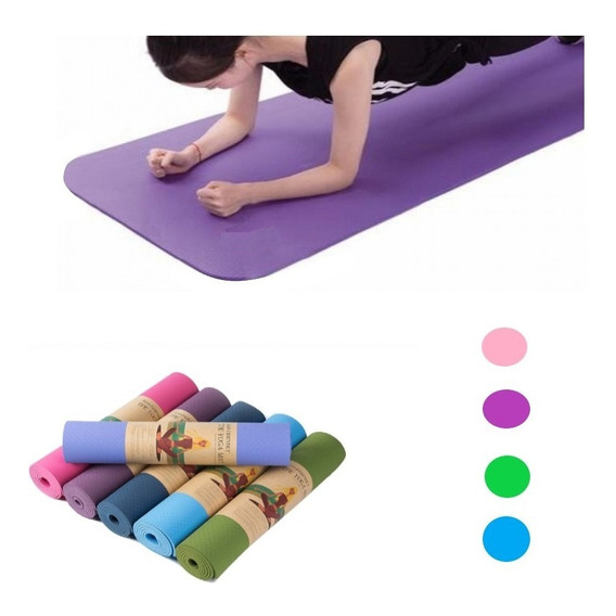 Yoga Mat Ecofriendly 6mm Reales