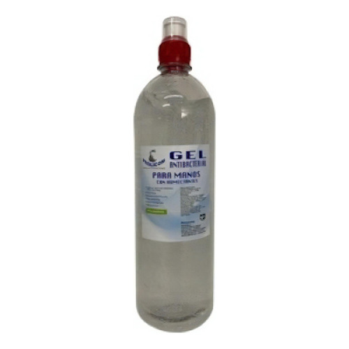  Alcohol gel Prolicom Gel antibacterial en botella fragancia a neutra con dosificador 1 L 1 kg