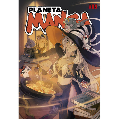 Planeta Manga n°09, de Varios autores. Serie Cómics Editorial Comics Mexico, tapa blanda en español, 2022