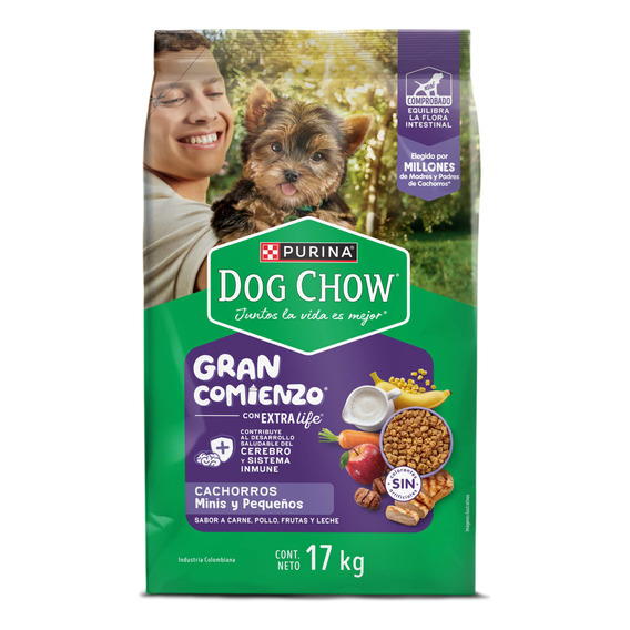 Dog Chow® Cachorros Gran Comienzo® Minis Y Pequeños 17kg