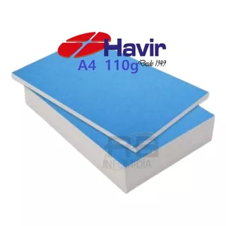 Papel Havir Transfer Sublimatico A4 Fundo Azul 200 Folhas