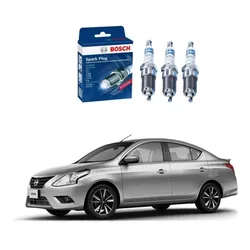  Jogo Velas Bosch Versa 1.0 12v 2015 A 2019
