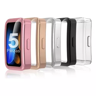 5pzs Protector Funda Case Tpu Para Huawei Band 9/8 Con Micas