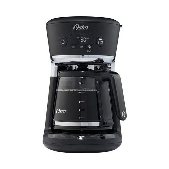 Cafetera Programable Oster 12 Tazas Bvstrf100 C/ Negro