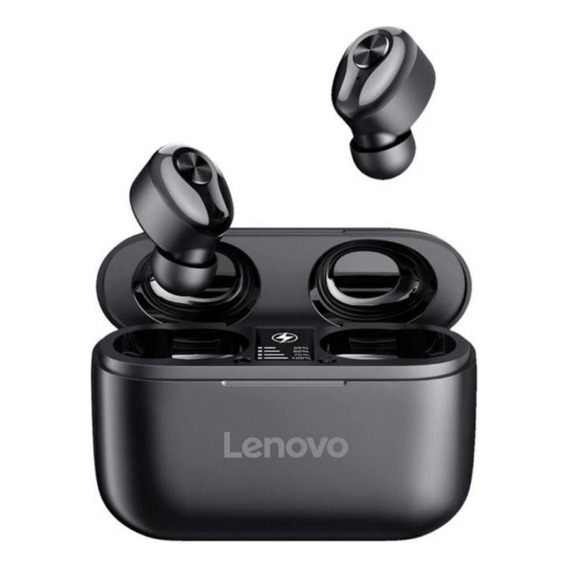 Audifono Inalambrico Lenovo Ht18 Earbuds Negro Bluetooth 