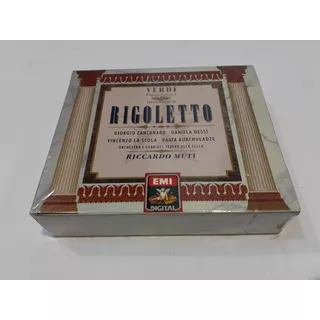 Rigoletto, Verdi, Muti - 2cd 1989 Nuevo Cerrado Alemania
