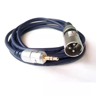 Cable Plug Trs 3,5mm A Canon Xlr Macho.