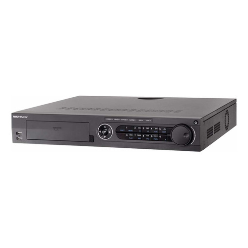 Hikvision DVR 16 Canales TurboHD + 16 Canales IP Salida de Video 8MP - 4K Con 4 Canales de Audio + 16 Entradas de Alarma Arreglo RAID Soporta POS + 4 Bahías de Disco Duro Modelo DS-7316HUHI-K4