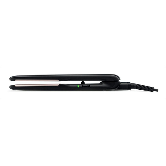 Planchita de pelo Philips Essential HP8321 negra y plateada 110V/240V