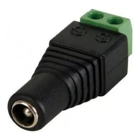 100 Pzas De Adaptador Tipo Jack De 3.5 Hembra 12 V Cctv