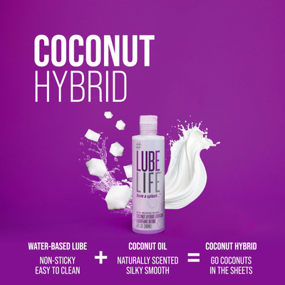 Lublubricante Híbrido De Coco, Masaje Y Lubricante .