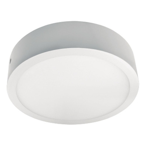 Lámpara De Sobreponer Drum Estevez 12w Blanco Frío