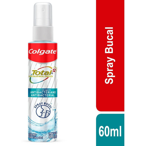 Spray Bucal Colgate Total 12 Antibacterial X 60ml