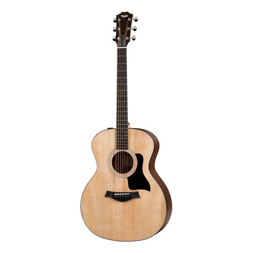 Guitarra Electroacústica Taylor 100 114e para diestros natural ébano barniz