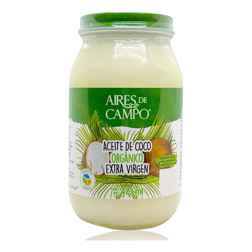 Aceite Aires de Campo Coco Orgánico 473ml