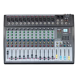 Gochanmi Ak120 Mezcladora Mixer Consola 12 Canales Bluetooth