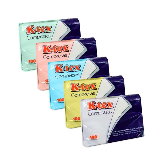 Baberos Descartables Odontologicos K-tex (100 Unidades)