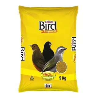 Sellecta Bird Frugívoros 5kg Ração Extrusada Trinca Sabiá