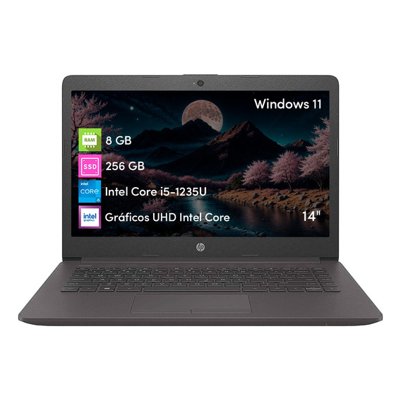 Notebook Hp 240 G9 Core I5 12va 8gb Ram 256gb Ssd Win11 14''