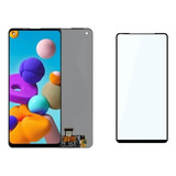 Pantalla Compatible Con Samsung A21s + Lamina De Vidrio