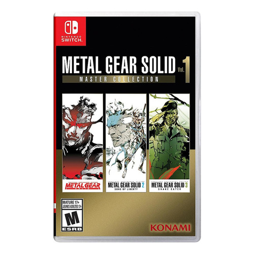 Metal Gear Solid 1 Master Collection Switch Fisico