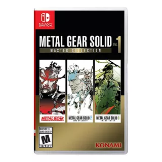 Metal Gear Solid Master Collection Vol 1 Nintendo Switch