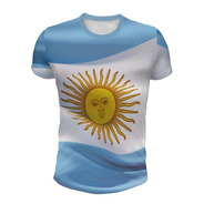 Remera Bandera Argentina