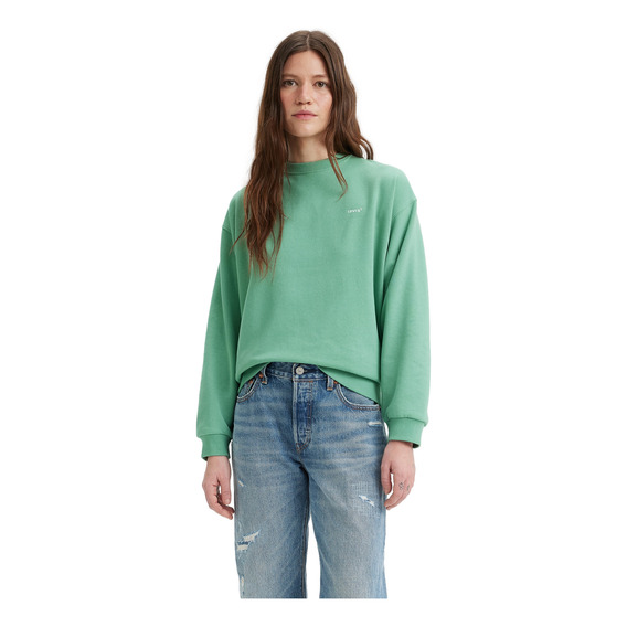 Polerón Mujer Regular Fit Verde Levis A5942-0015