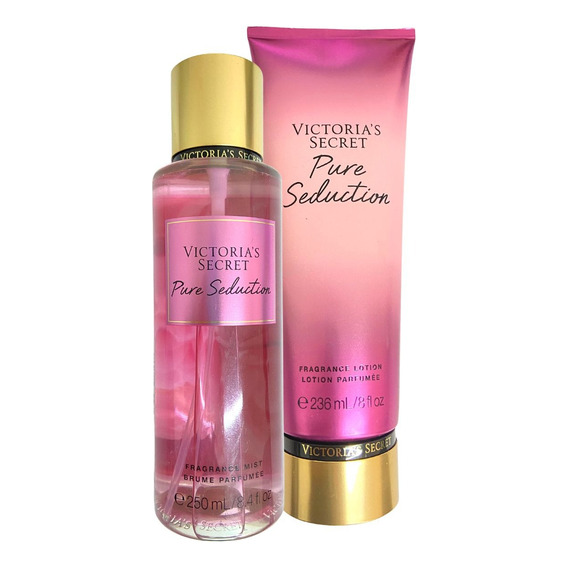 Set Victoria's Secret Crema Y Body Locion Pure Seduction