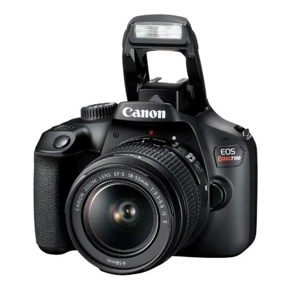 Camara Canon Eos Rebel T100 Kit Ef-s 18-55 Iii 18mp Entrega