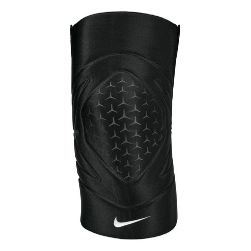 Rodillera De Compresión Cerrada Gym Crossfit Nike Pro Unisex Color Negro Talla S