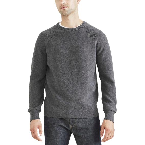 Sweater Hombre Core Crew Regular Fit Gris Dockers