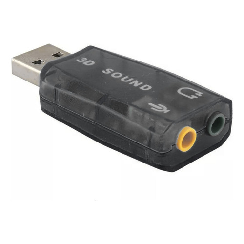 Adaptador de tarjeta de sonido USB externo 5.1 Audio
