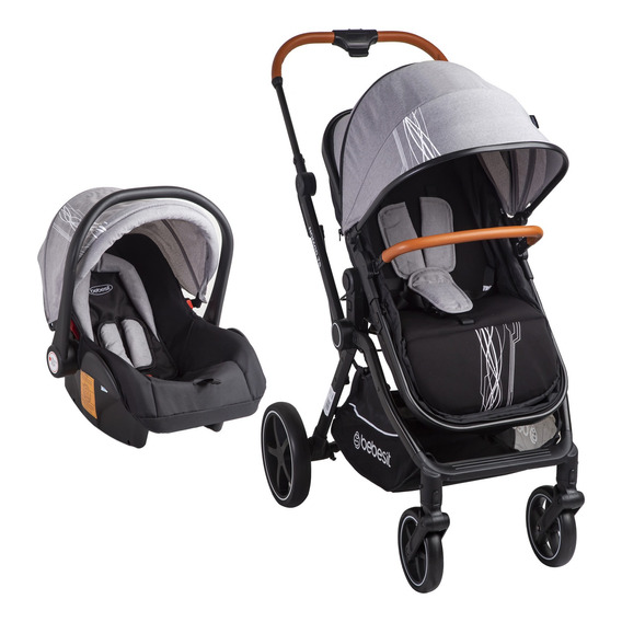 Coche Travel System Nomad Gris