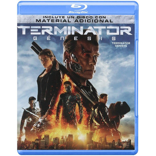 Terminator Genesis Arnold Schwarzenegger Pelicula Bluray