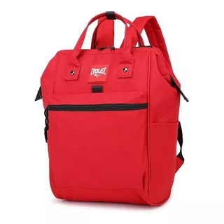 Mochila Urbana Everlast 21484 Color Rojo Diseño Lisa