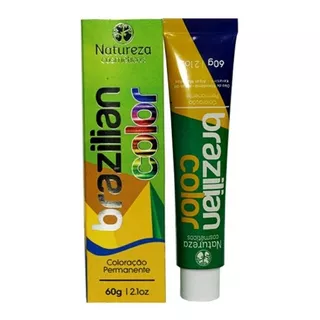  Coloração Brazilian Color Natureza Cosméticos 60gr Tom Cor:12.89louro Claro Smart Perola