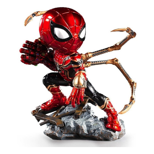 Figura Iron Spider Avengers Endgame Minico 3222 Iron Studios