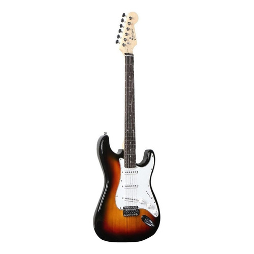 Guitarra eléctrica Deviser L-G1 stratocaster de tilo sunburst con diapasón de richlite