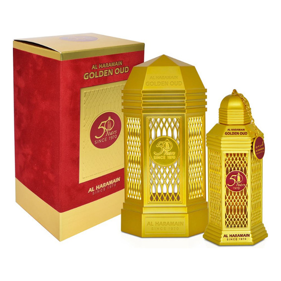 Al Haramain 50 Years Golden Oud Eau De Parfum 100 Ml Unisex