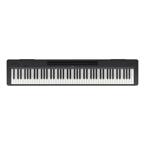 Piano digital Yamaha P145 de 88 teclas con pedal Subst P-45, color negro, 110 V/220 V