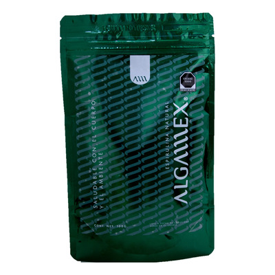 Espirulina Algamex - 5 Bolsas De 100 Gramos Cada Una