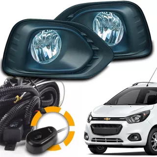 Kit Faros Niebla Chevrolet Beat 2018 2019 2020 Sedan & Hb